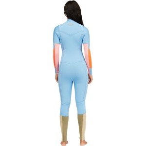 2021 Billabong Womens Salty Dayz 3/2mm Chest Zip Wetsuit Z43G10 - Heat Wave